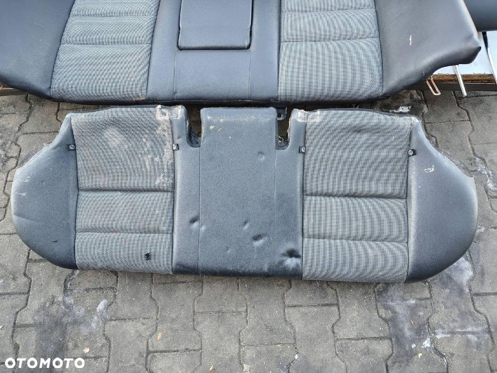 FOTEL FOTELE BOCZKI PÓŁSKÓRA KOMPLET MERCEDES KLASA C W204 SEDAN EUROPA - 2