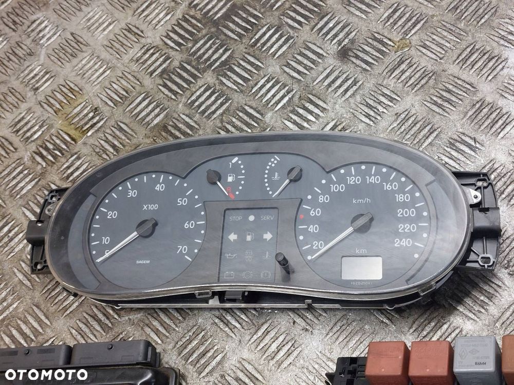 ZESTAW STARTOWY CLIO II 1.6 16V 8200069289 8200044437 8200031557 - 5