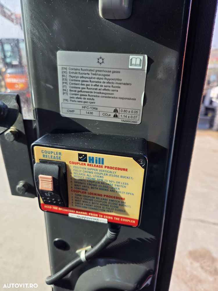 Hitachi ZX85, 8.5t,, 2021, 2.429h, lama,  CUPLA RAPIDA HIDRAULICA+ 3 CUPE NOI, instalatie picon, a doua inst. hidraulica, SENILE CAUCIUC NOI, protectie cabina, posibilitate leasing 4 ani-PROMOTIE 59.900 EUR+TVA - 20