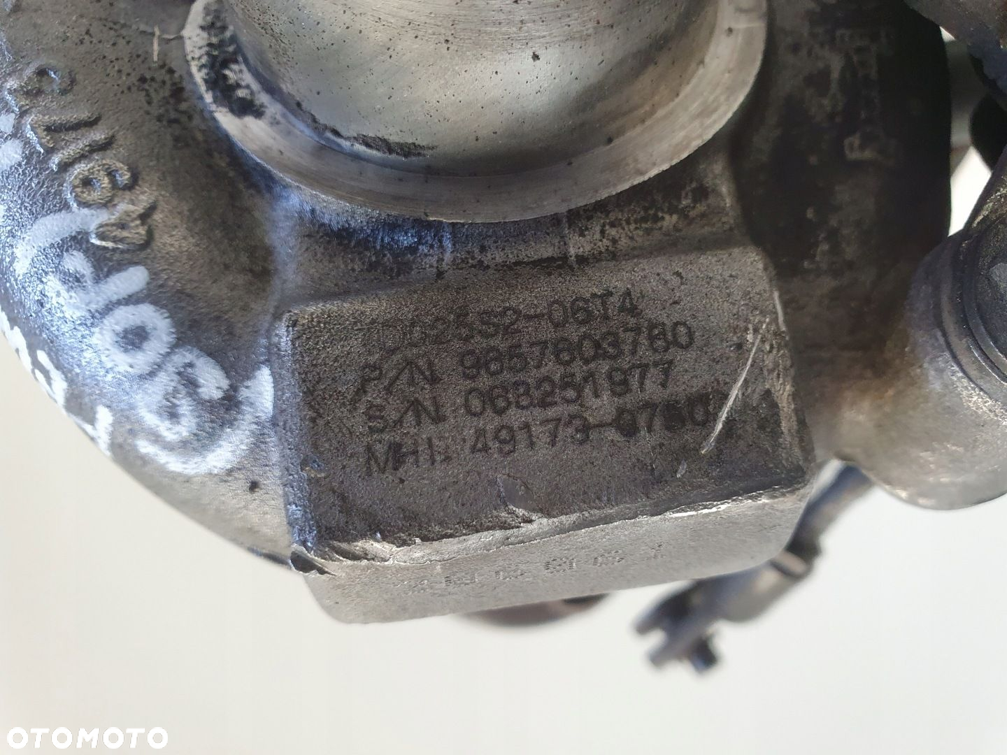 Peugeot 307 1.6 HDI TURBOSPRĘŻARKA turbo 9657603780 - 2
