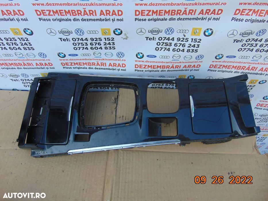 Consola centrala schimbator renault Latitude ornament central dezmembr - 1