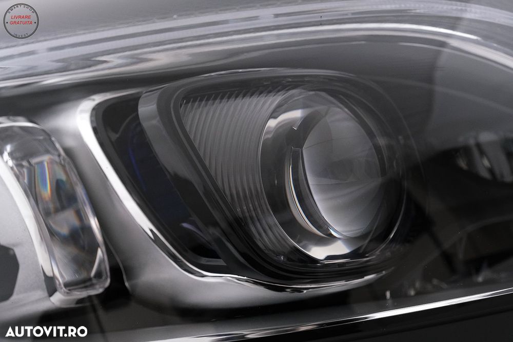 Pachet Exterior Complet si Faruri Full LED Mercedes Clasa C W205 Sedan (2014-2018)- livrare gratuita - 14
