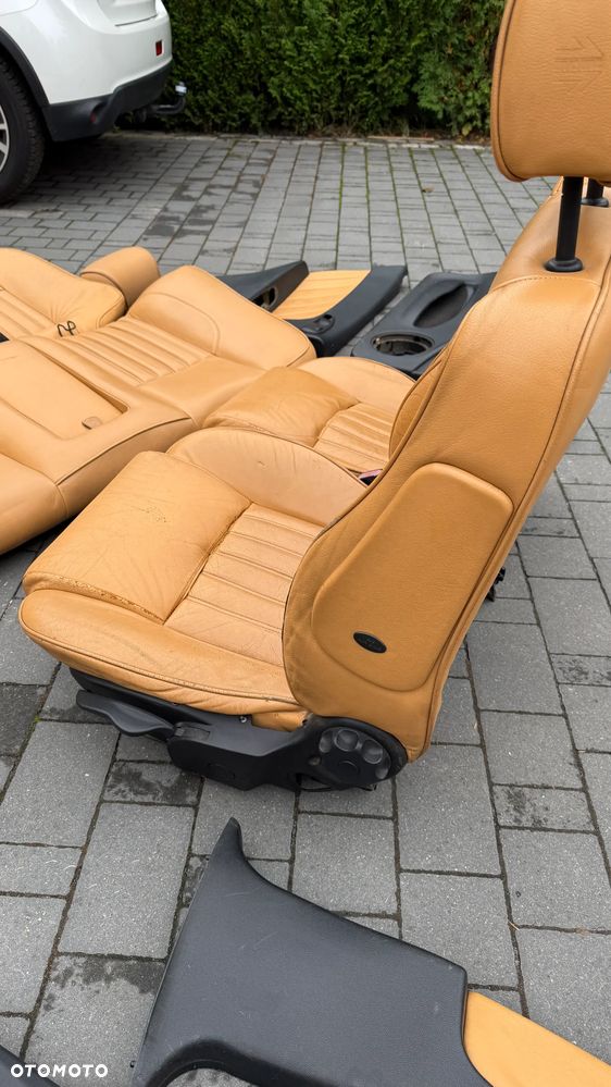 Alfa Romeo 156 Sedan Komplet Skóry Fotele Kanapa EU Tapicerka Podgrzewane - 18
