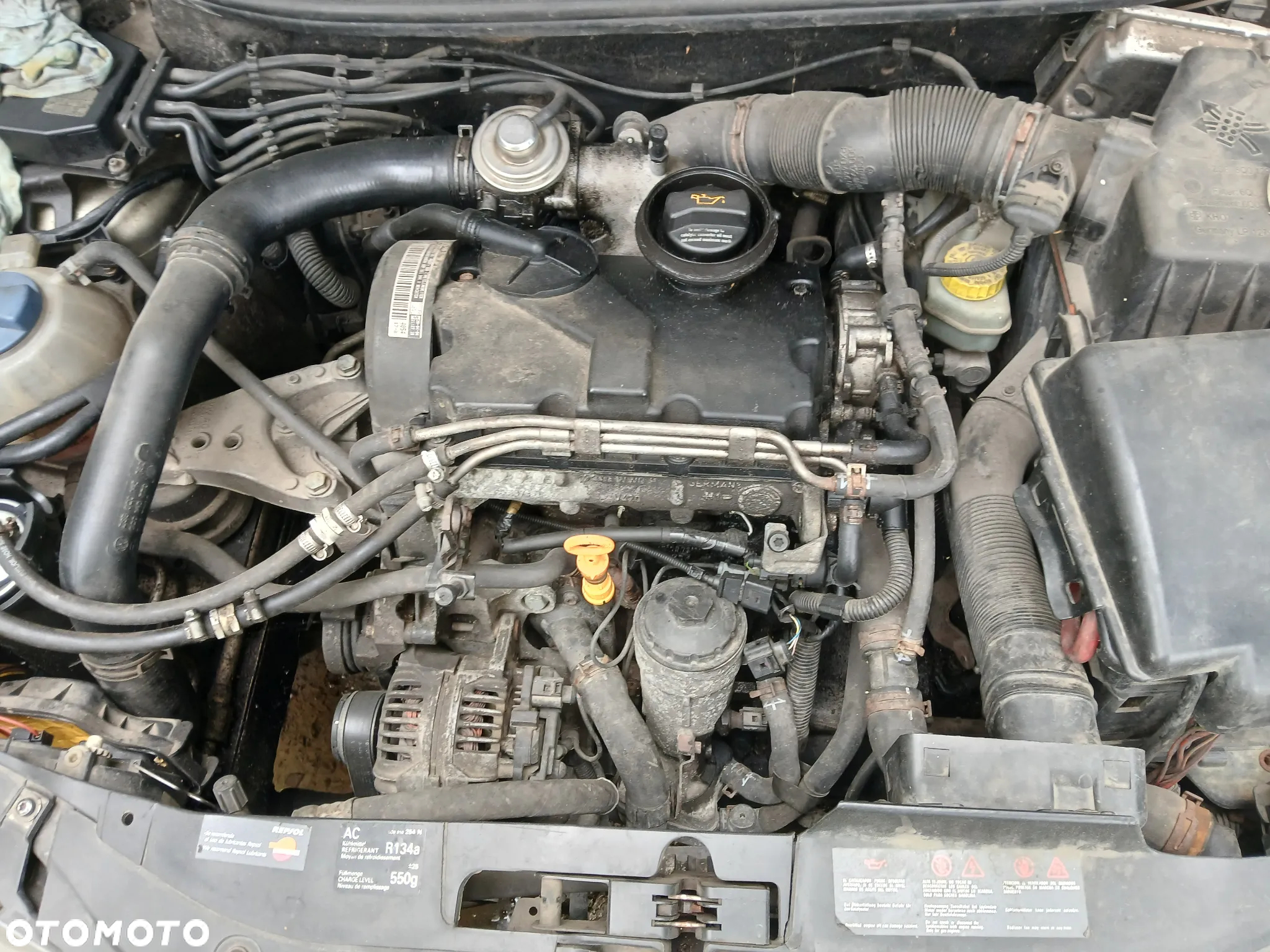 seat toledo II LS7N silnik 1.9 TDI 110 KM ASV skrzynia EBF napęd sanki belka wahacz wahacze zacisk - 3