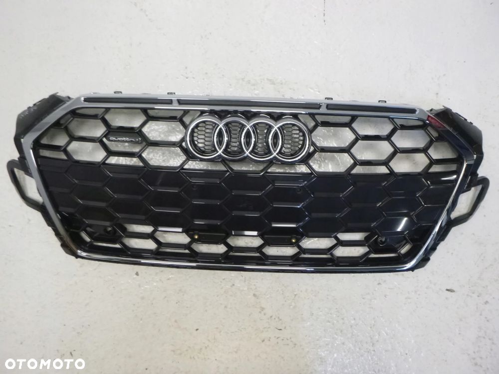 AUDI A5 LIFT GRILL ATRAPA CHŁODNICY CHROM CZARNY 2XPDC ORYGINAŁ - 2
