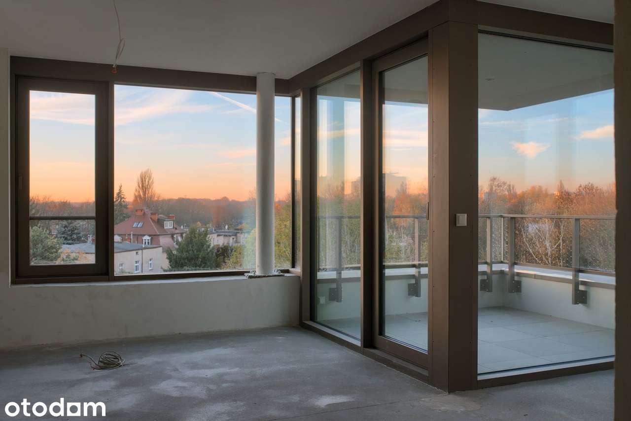 Penthouse 152 m² z tarasem 70 m² i widokiem na panoramę Poznania