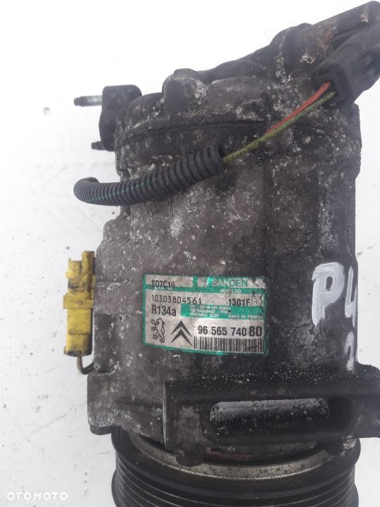SPRĘŻARKA KLIMATYZACJI PEUGEOT 407 508 607 2.0 HDI 9656574080 - 2
