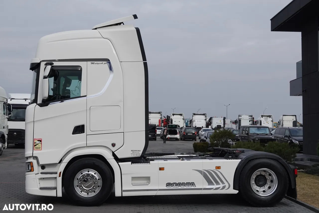 Scania S 450 / RETARDER / I-PARK COOL / HIDRAULICĂ / JANTE ALIE / ANVELOPE 100% / DUPĂ CONTRACTUL DE SERVICE - 5