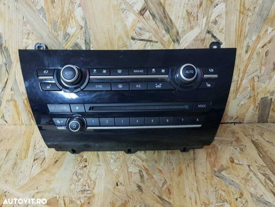 Panou Modul Climatronic Interfata Radio CD Bmw X5 X6 F15 F16 - 2