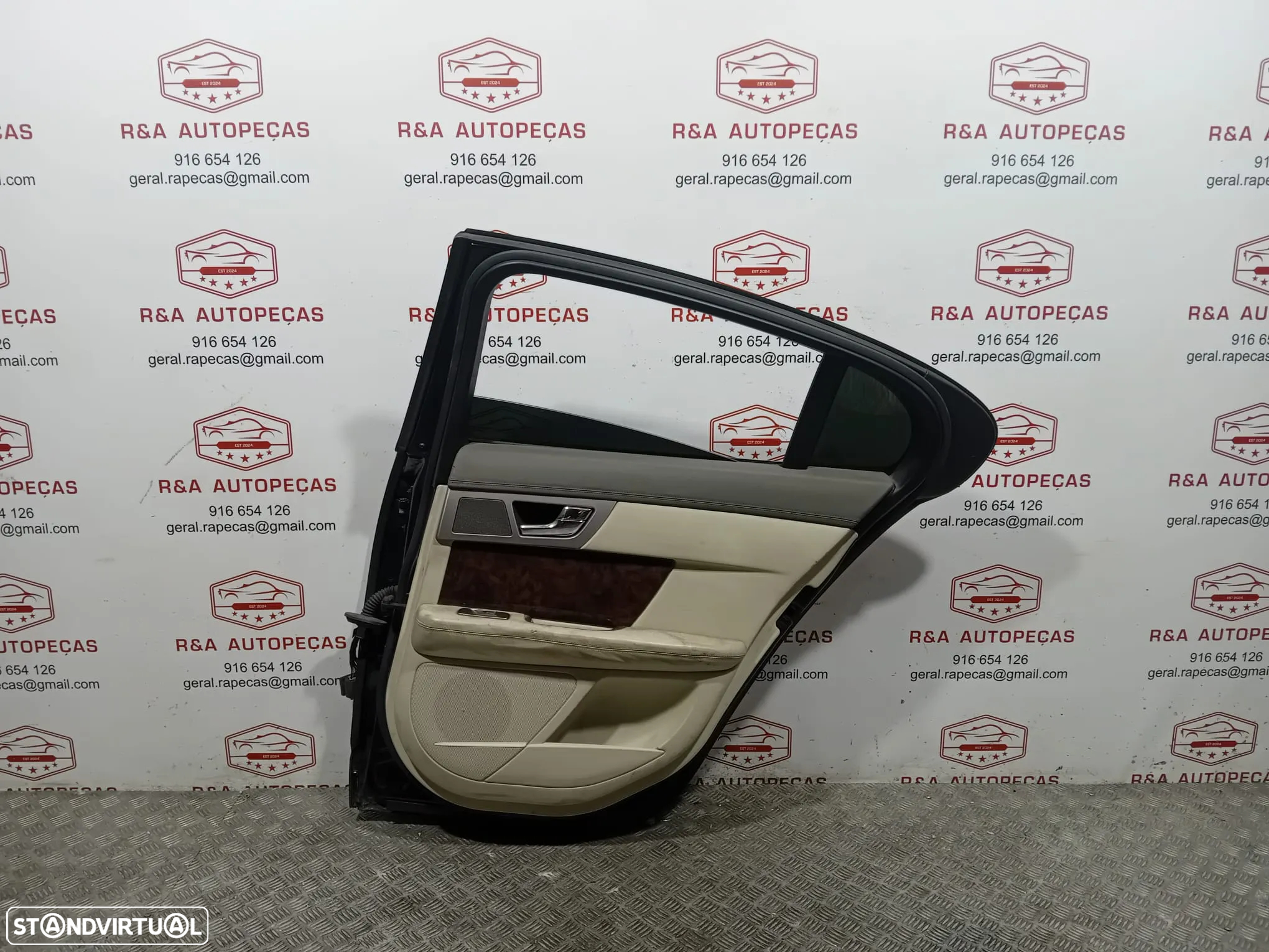 Porta Trás Traseira Direita Jaguar XF Original - 6