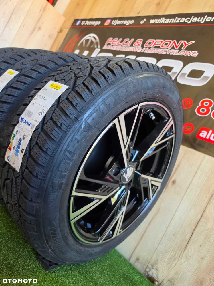 Koła zimowe SKODA SUPERB 17x5x112 - Kormoran Snow 215/55/R17 - 6
