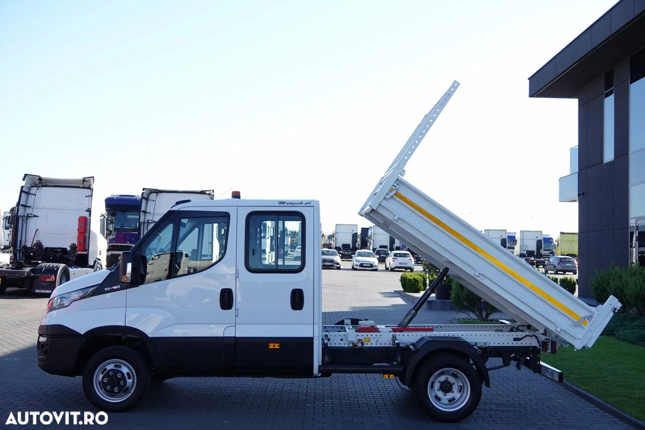 Iveco DAILY 35C16D / 2.3 D / CAMION CU TRACȚIE MIXĂ / BASCULATOR – 2.6 M / CAMION DUBLU / IMPORTAT / CONTRACT DE SERVICE POST-SERVICE - 3
