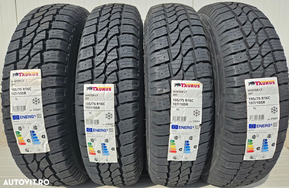 195/75 R16C, 107R, TAURUS Cargo [By Michelin], Anvelope de iarna M+S