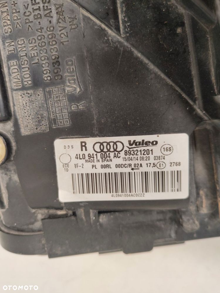 lampa prawa audi q7 4l lift 4l0941004ac - 3