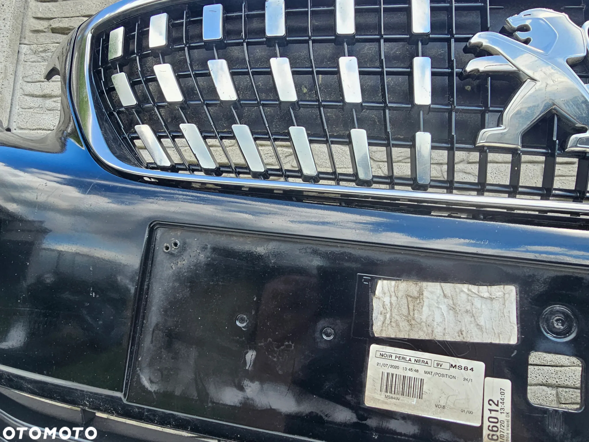 Peugeot 3008 2 II ZDERZAK PRZÓD na zwykle lampy - 10