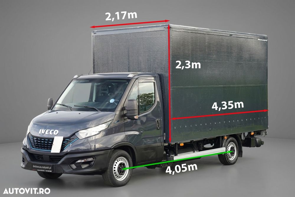 Iveco DAILY 35-NP / CNG / CAROSERIE IZOTERMĂ - 4,3 m / LIFT HIDRAULIC PALFINGER - 750 kg / IMPORT - 3