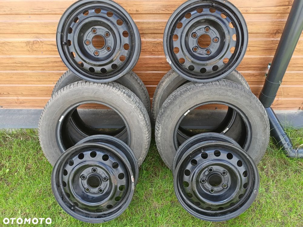 Felgi kpl. Kołpaki, Opony 15" ET47 5x114,3 KIA - 2