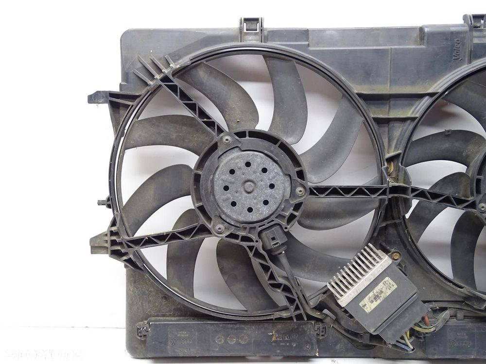 WENTYLATOR CHŁODNICY 8K0121003H AUDI A4 B8 A5 8T 3.0 TDI - 6