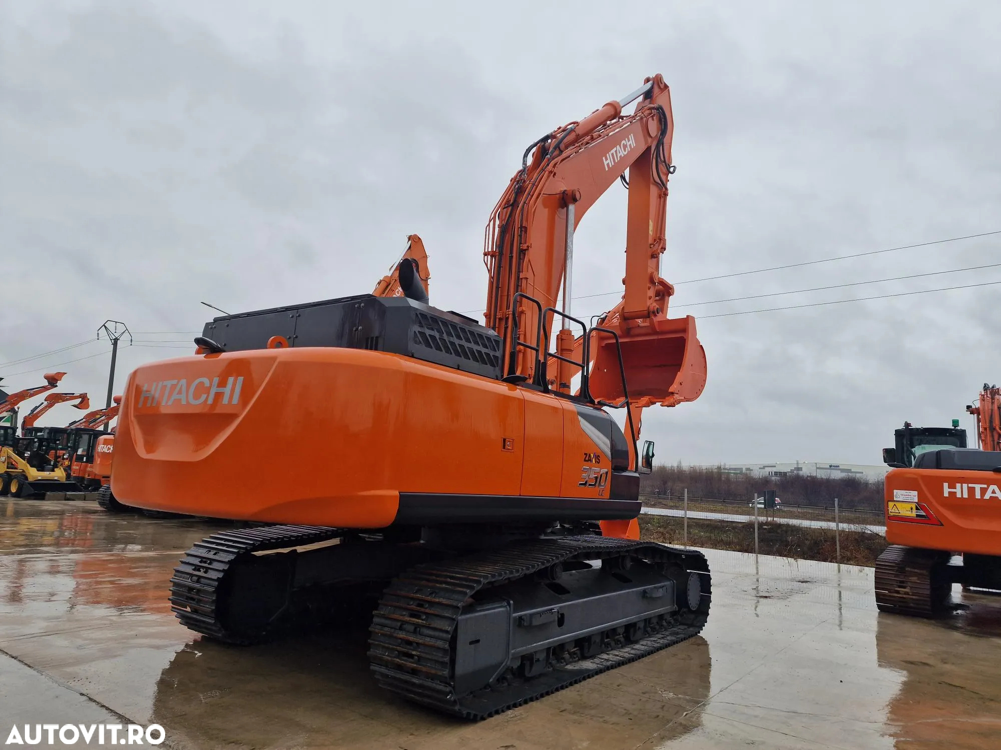 Hitachi ZX350-7, 37t, cupa NOUA 2,2mc, inst picon, a dous inst hidr, 3 pompe HITACHI, posibilitate leasing, STARE CA NOU-PRET DE CRIZA 179.000 EUR+Tva - 25