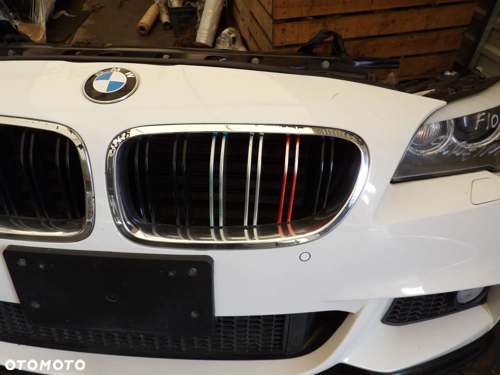 BMW - F10,F11 - PRZED LIFT - M PAKIET - KOMPLETNY PRZÓD - MASKA , BLOTNIKI , ZDERZAK , LAMPY , PAS PRZEDNI Z CHŁODNICAMI - STAN IDEALNY - 7