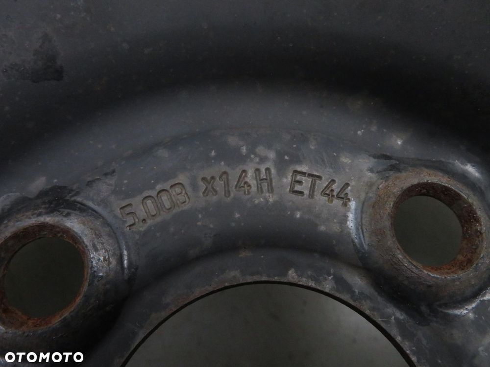 Felga stalowa 14" Fiat 4x98 5.0J ET44 - 2