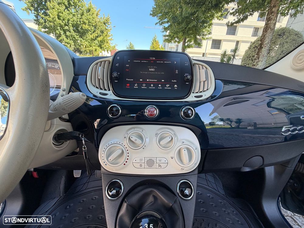 Fiat 500 1.2 Lounge S&S - 12