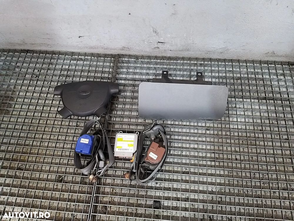 Kit airbag chevrolet kalos 96534472 96534470 96406171 - 1