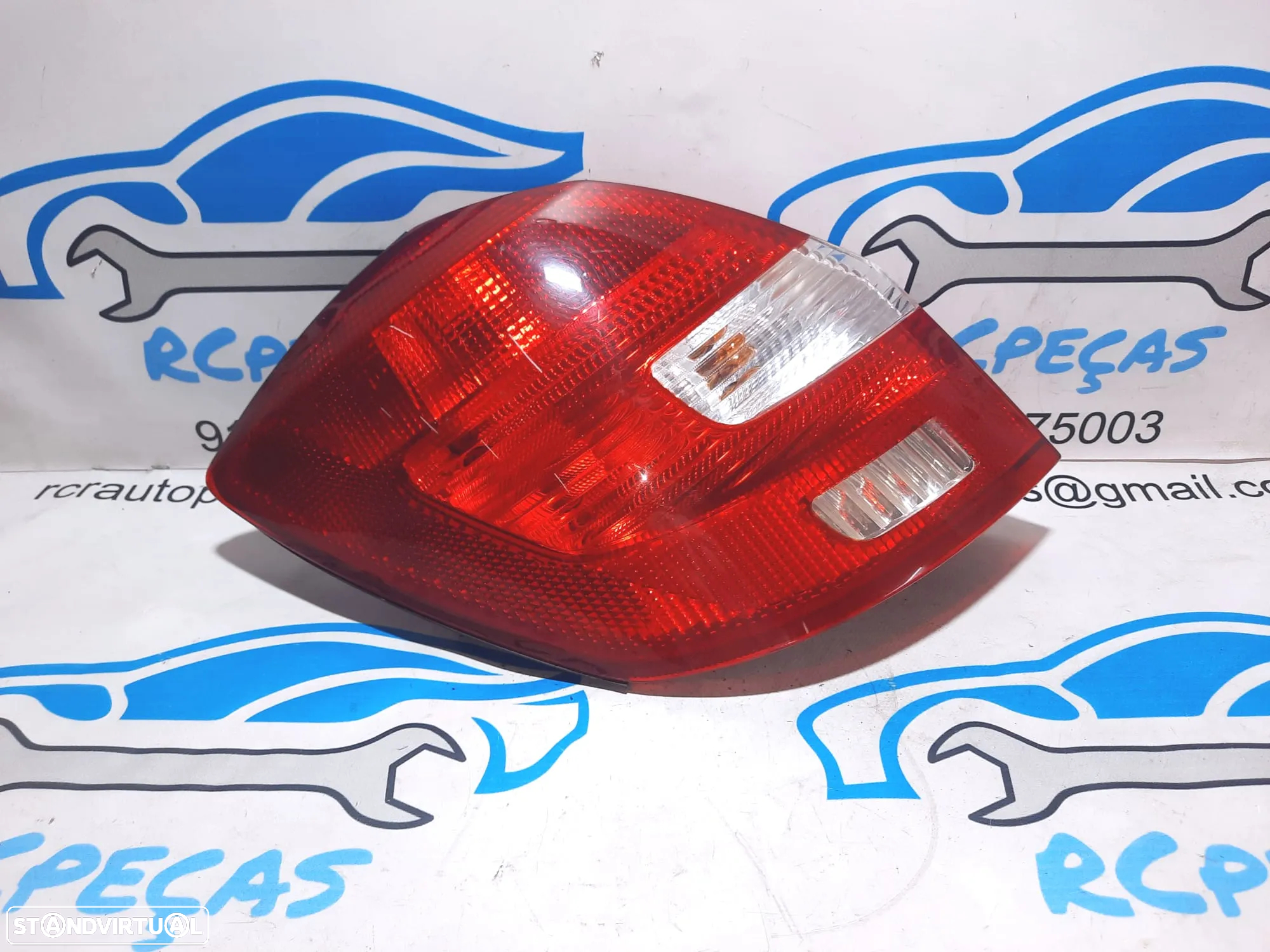 FAROLIM FAROLINS ESQUERDO DIREITO SKODA FABIA  II 2 MK2 COMBI 5J6945095 5J6945111 ORIGINAIS - 8