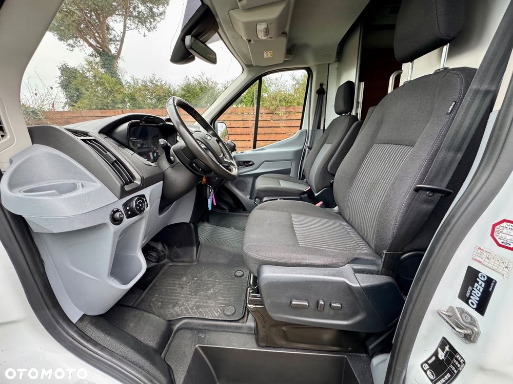Ford TRANSIT drzwi z kabiny do paki drzwi 180 Faktura VAT 23% 170km tdci brutto klimatyzacja podgrzewane siedzenia czujniki L1H2 H2L2 l2h2 SUPER STAN wysoki średni / krótki konwój ochrona - 17