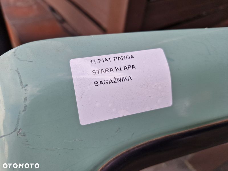 FIAT PANDA I 1 KLAPA BAGAŻNIKA TYŁ TYLNA 81-03 - 2