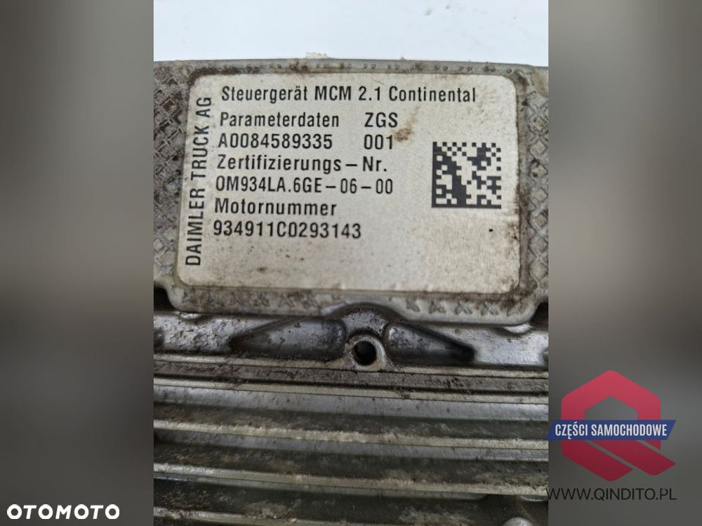STEROWNIK KOMPUTER SILNIKA MCM2.1 MERCEDES ATEGO O - 6