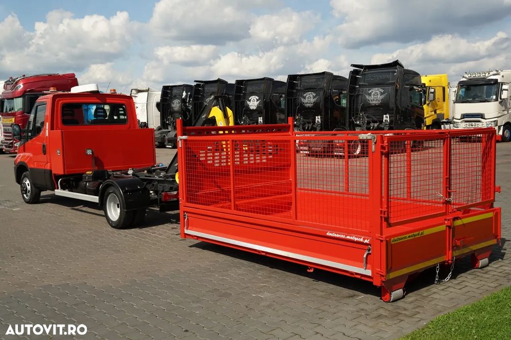 Iveco DAILY 35-150 / PALFINGER CITY 23 MPA CU CARLIG / CUTIE DE VITEZE 3.1 M / PTO / DUBLU / MANUAL / IMPORTAT / - 16
