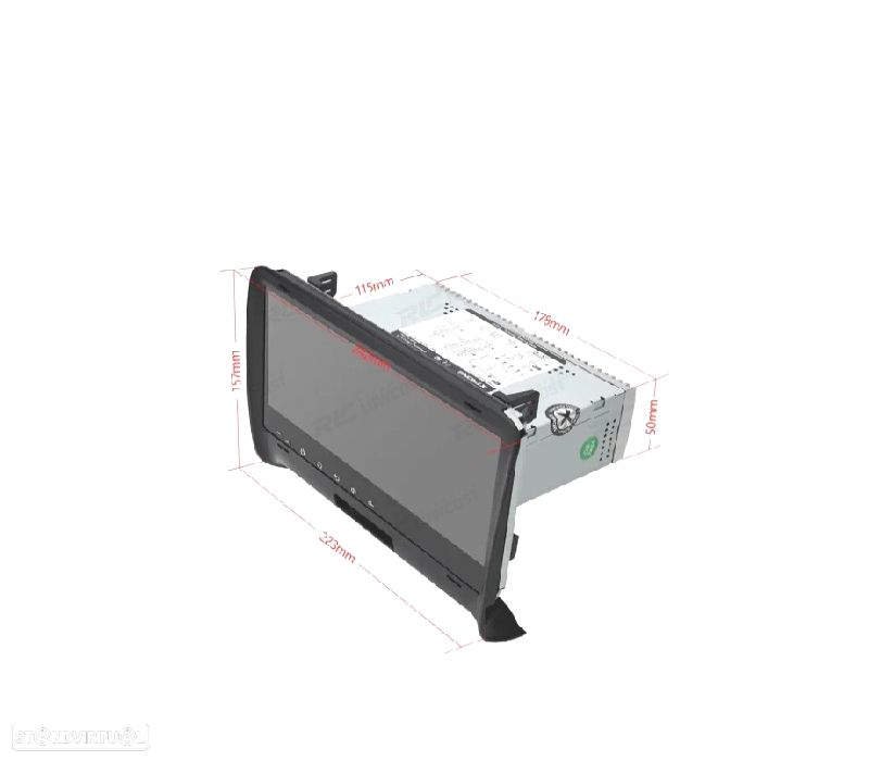 AUTO RÁDIO GPS ANDROID 11 PARA AUDI TT MK2 06-12 - 4