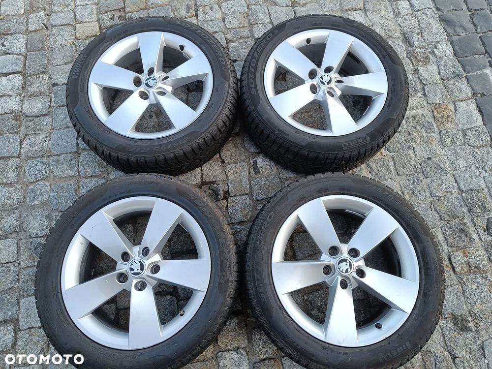Felgi Aluminiowe 17 Skoda Karoq 5x112 ET45 57A601025F Koła VW Seat Audi - 1