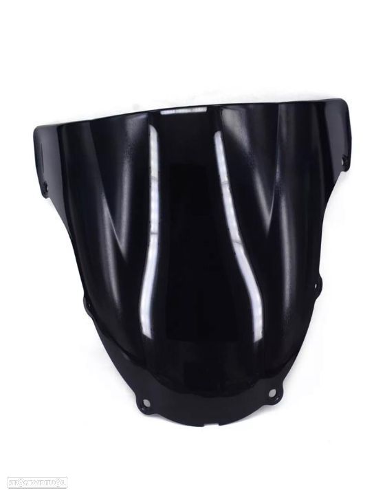 viseira nova Kawasaki ninja 600 zx6r ano 2003 ate 2004   vidro bolha zx6 zx6r - 4