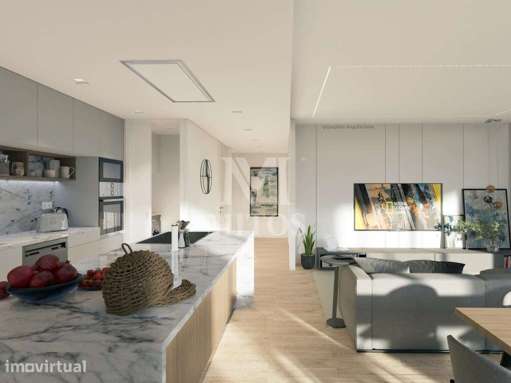 Luxuoso apartamento T2 para venda no Parque da Cidade de Viana do C... - Grande imagem: 2/12