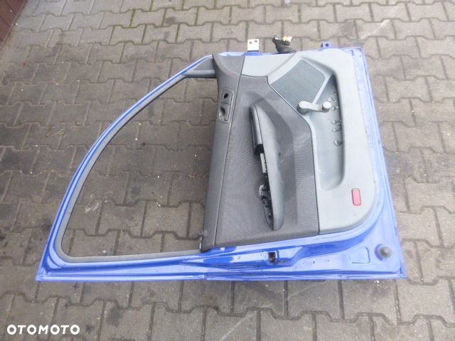 DRZWI LEWY PRZÓD LEWE PRZEDNIE SKODA FABIA I KOMPLETNE KOLOR 4590 - 12