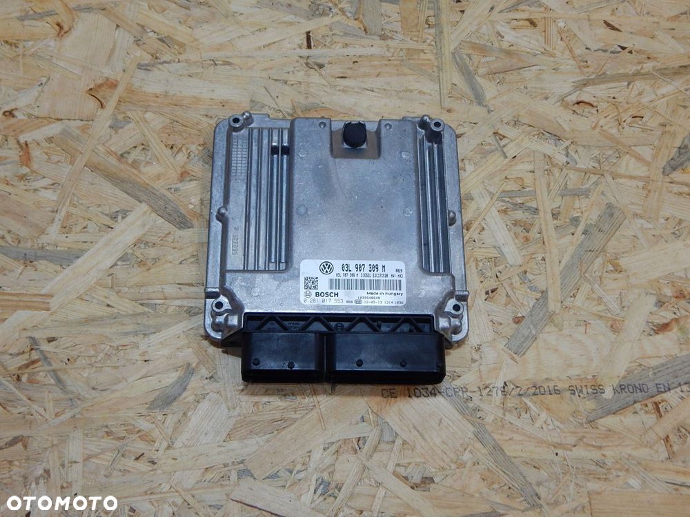 vw t5 lift komputer sterownik silnika 03l907309m - 1