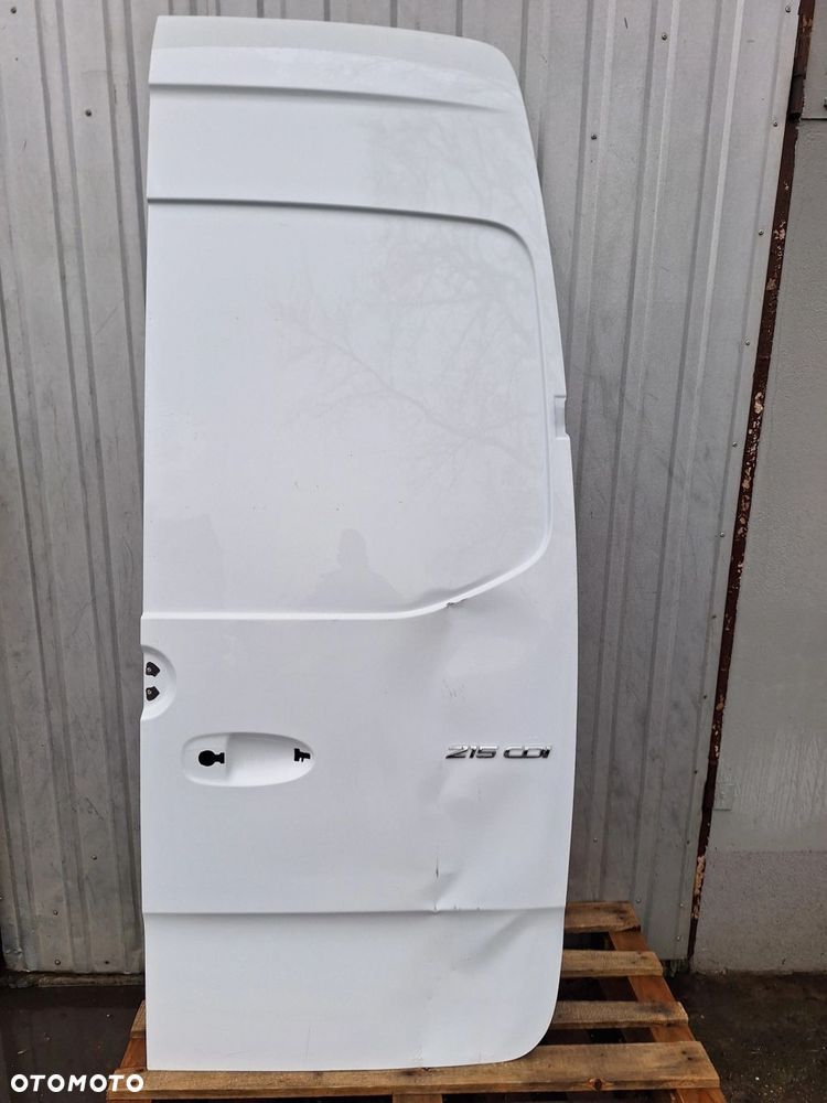 MERCEDES SPRINTER 907 910 18- DRZWI TYŁ TYLNE PRAWE MAX WYSOKIE A9107425100 - 1