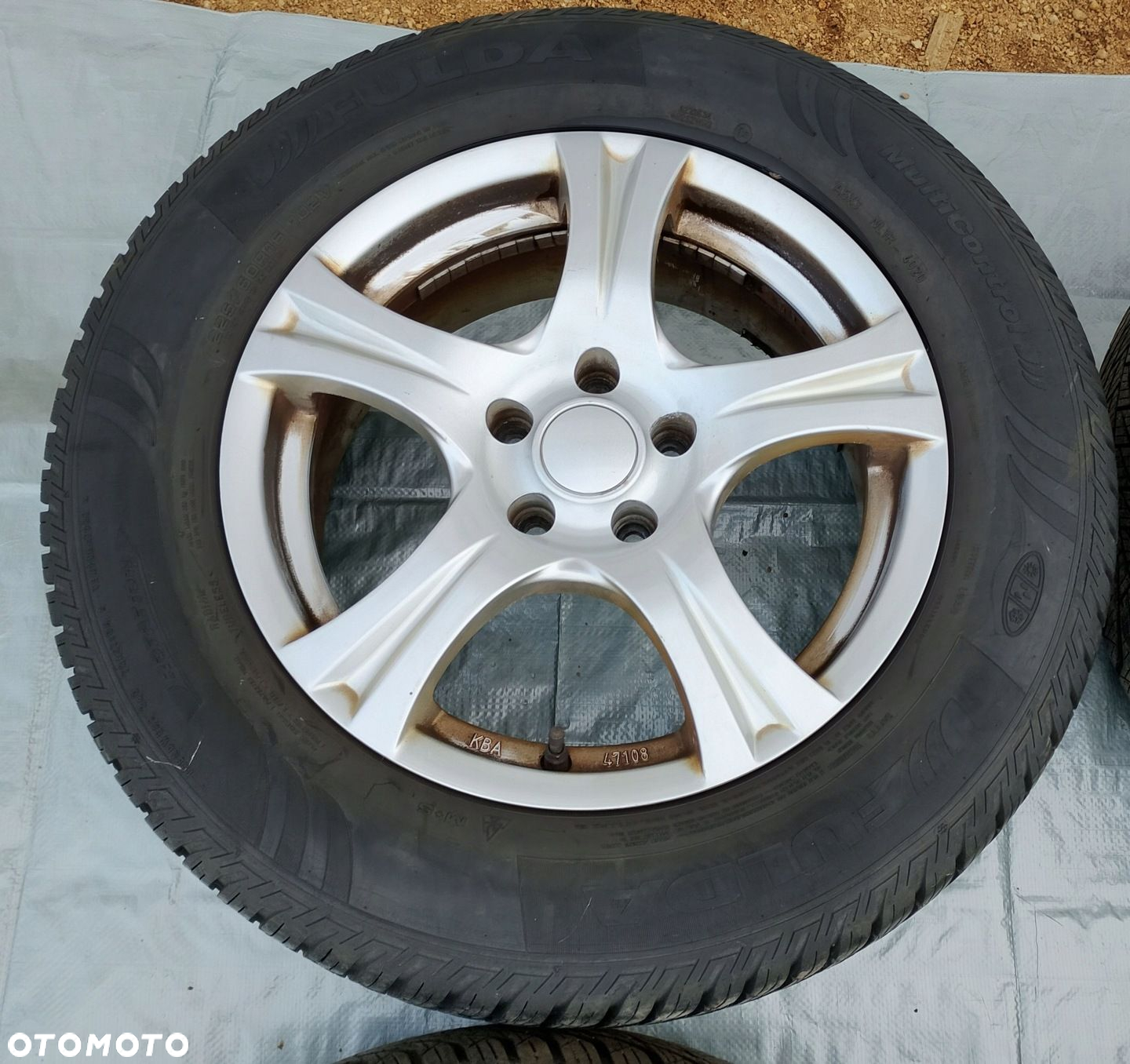 KOŁA ALUFELGI RC DESIGN OPONY 4,0-6,0 CITROEN C5 III X7 5x108 225/60R16 16 - 8