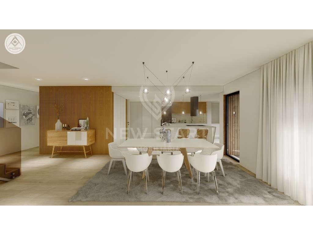 Luxuoso Apartamento T4 com terraço privativo, piscina comum e estac... - Grande imagem: 3/33