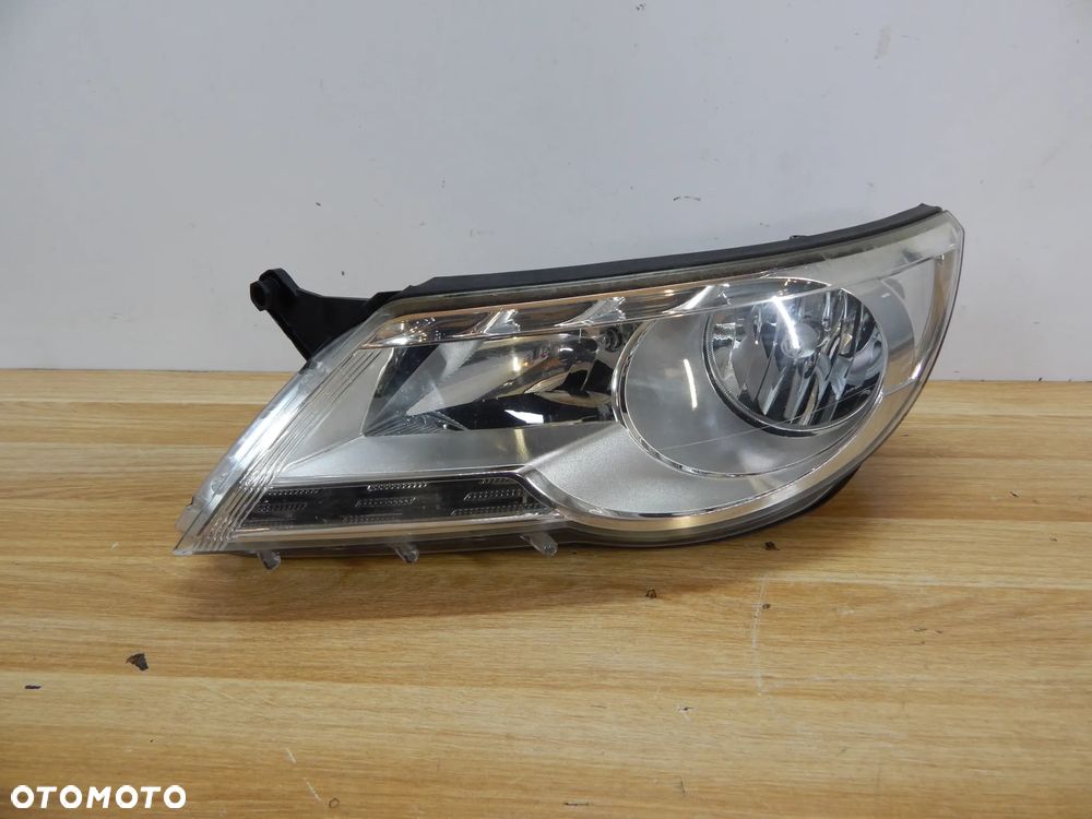 Lampa reflektor przód VW Tiguan I 5N 07-12 Łuków części - 6