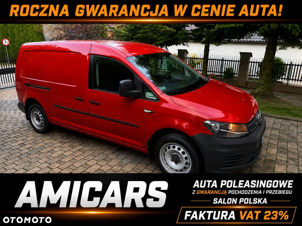 Volkswagen Caddy Maxi 2.0 TDI 150 KM Maxi – 2018r. – FAKTURA VAT 23% - SALON POLSKA - PEŁNA HISTORIA SERWISOWA - ORYGINALNY PRZEBIEG - 2