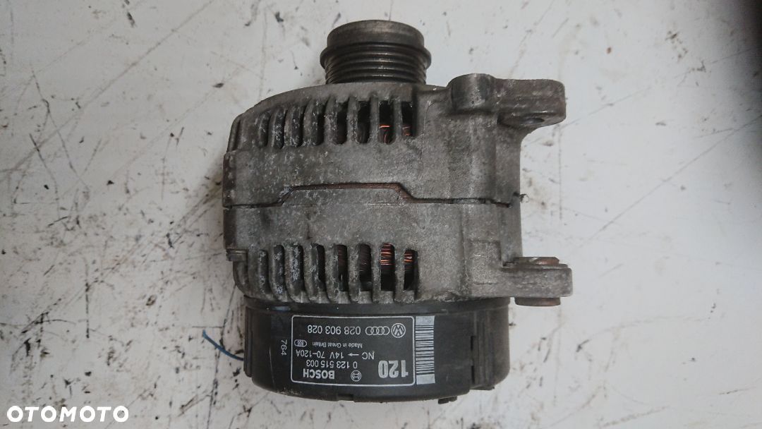 Alternator Vw passat b5 lift audi a4 b5 A6 C5 1.9 tdi 120A - 1