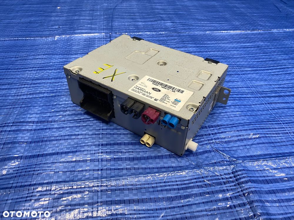 CZYTNIK RADIA MODUŁ NAWIGACJI RADIO  HX6318K812BB  HX63-18K812-BB  LAND ROVER JAGUAR RADIOODTWARZACZ ORYGINAŁ - 1