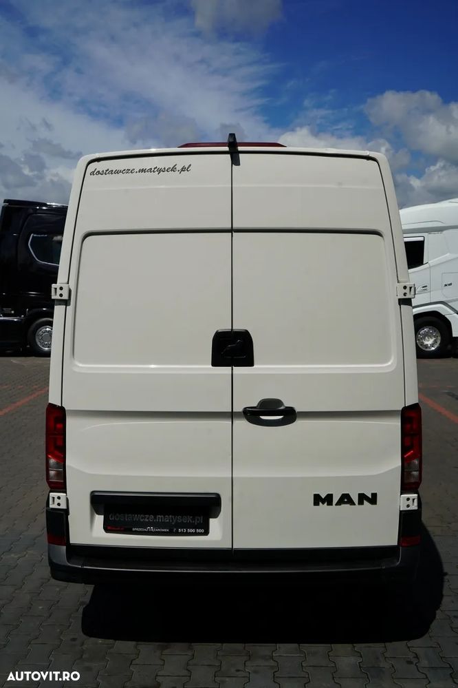MAN TGE 3.140 / 4.1 m Furgonetă tip platformă / Importat / EURO 6 - 7