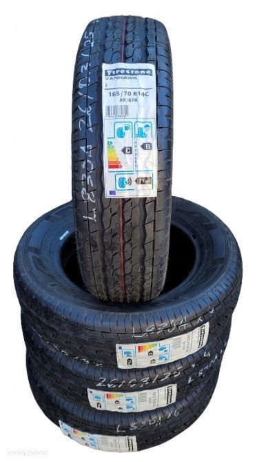 4x Firestone Vanhawk 2 165/70R14C 89/87R L830A - 1