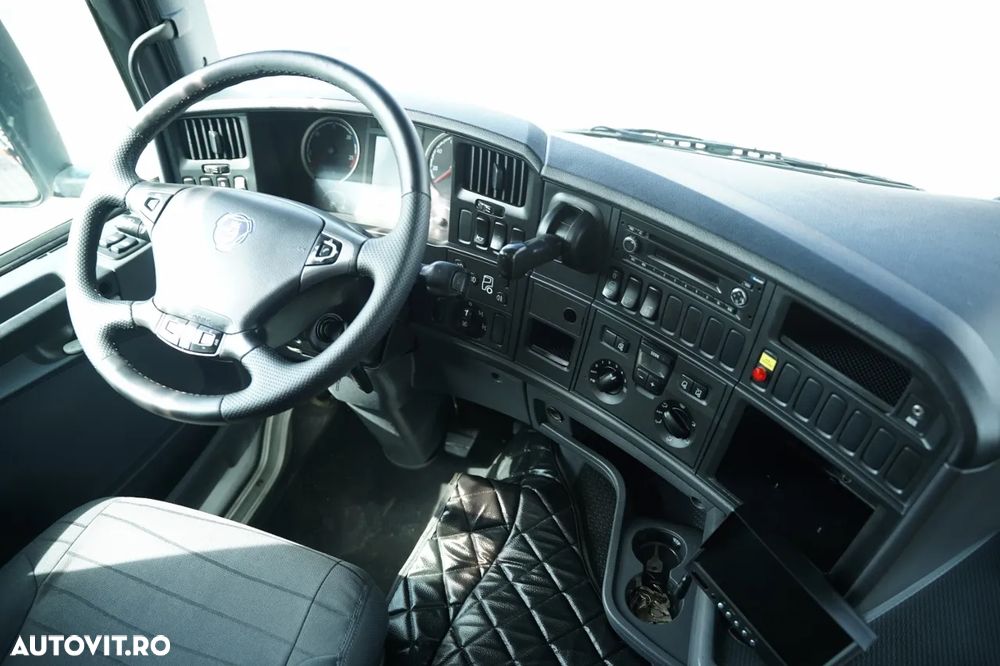 Scania G 440 / 8X4 / BASCULATOR CU 2 LATE / HIDRAULIC LATERAL / CLAPETĂ HIDRAULICĂ / BORDMATIC / CORTINĂ AUTOMATICĂ / AUTOMAT - 32