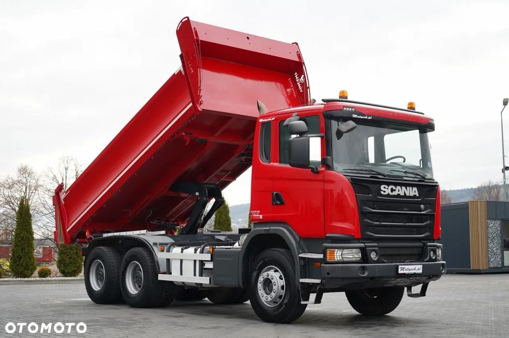 Scania G 370 / 6x4 / WYWROTKA DWU-STRONNA / HYDROBURTA / BOARDMATIC / AUTOMAT / EURO 6 - 6