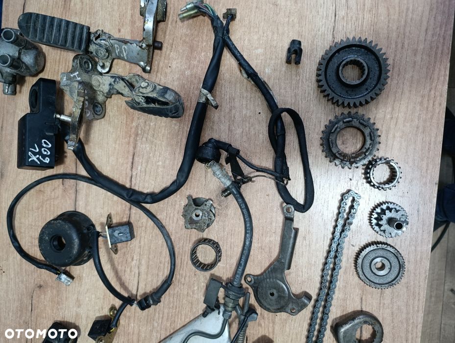 Części Honda XL 600 V wentylator osłona podnóżki tryb wkrótce L3 - 4